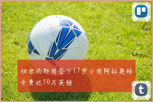 切尔西即将签下17岁小将阿拉奥转会费达50万英镑
